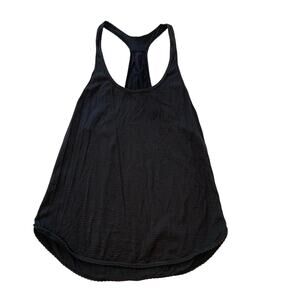 Lululemon 105 Singlet Black, Size 6